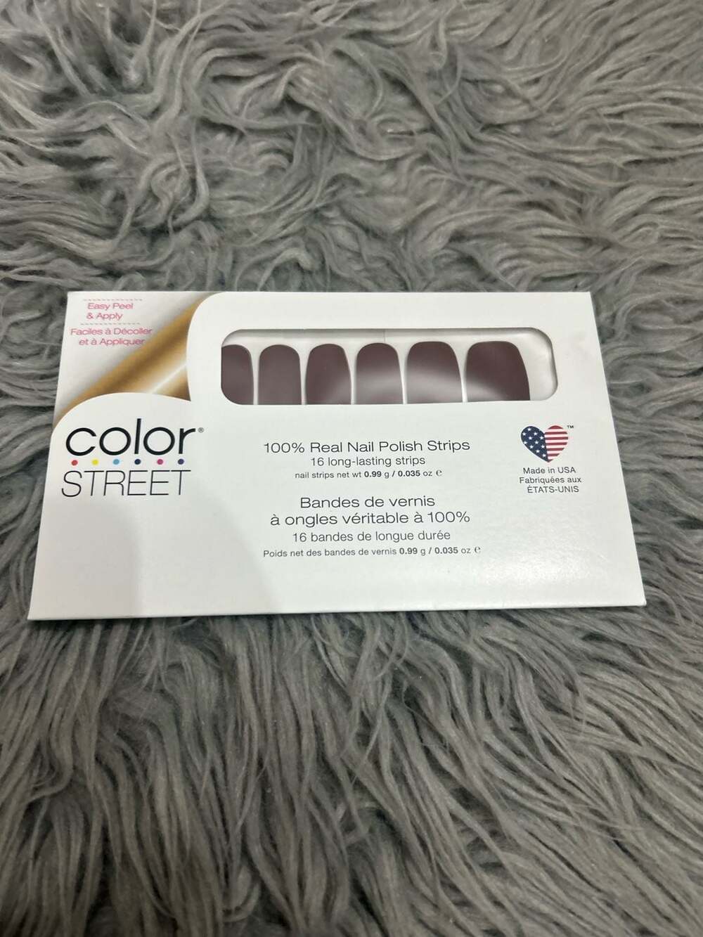 Color Street Upper East Side 100% Real Nail Polish Strips